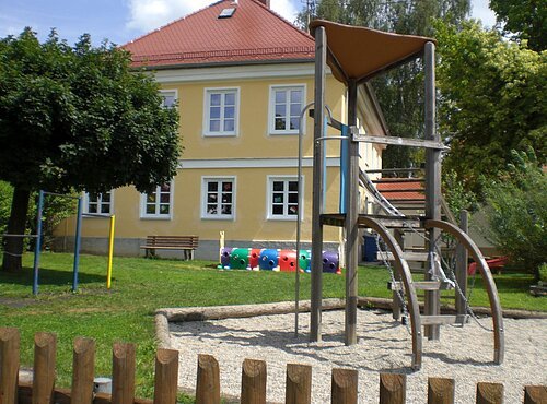 Kindergarten Ebermergen Außenansicht des Kindergarten Ebermergen